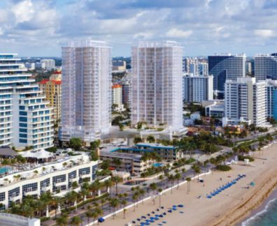 Selene Fort Lauderdale Oceanfront Residences Rendering
