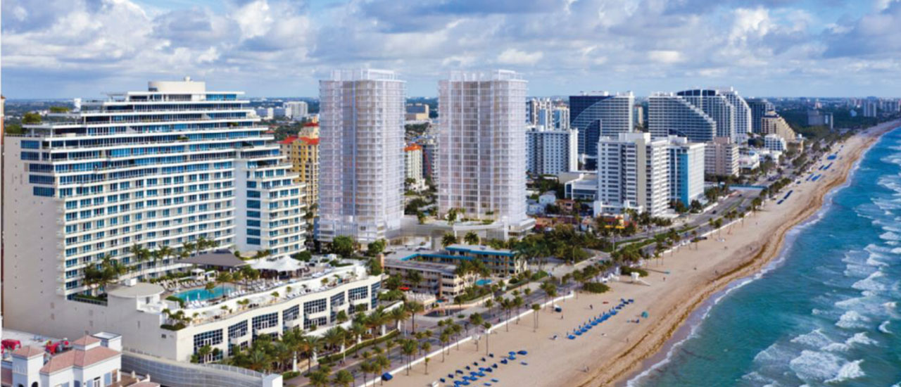 Selene Fort Lauderdale Oceanfront Residences Rendering