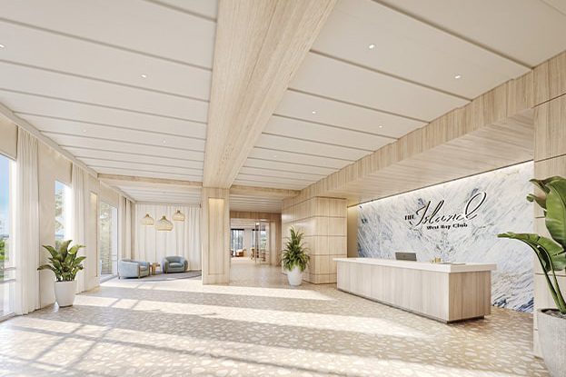 Lobby at Island at West Bay