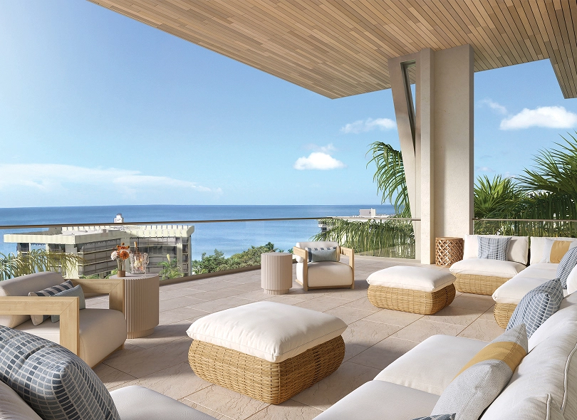 3300 Gulf Shore Balcony